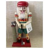 Vintage golfer Nutcracker