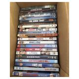 Box of DVDs