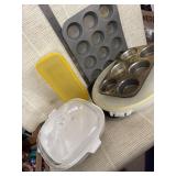 Corning dish Tupperware and more