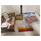 Vintage tool caddy pencils and more