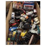 Flat of toy cars