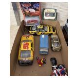 Ox of toy cars