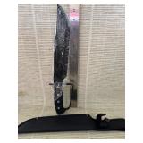 Knife with nylon case