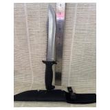 Knife with nylon case