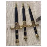 Small swords with case
