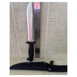 Knife with nylon case