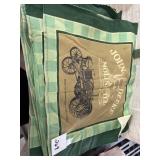 Eight John Deere placemats