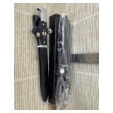 2 knives with case 1 is in box