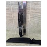 Knife with nylon case