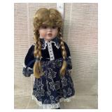 Porcelain doll 16 inch