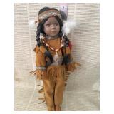 16 inch native American doll
