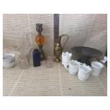 Assorted Glass and decor