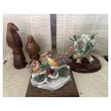 Bird figurines