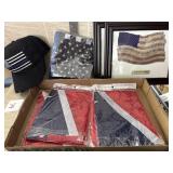 Patriotic, hats, flags, and pictures