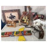 Cowboy and Indian decor