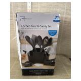 Kitchen tool and caddy set