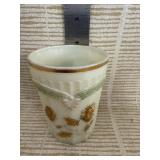 Northwood custard glass cup