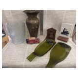 Glass pitcher red hot rod and more
