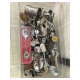 Box of collectible spoon