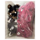 Tote of Ty beanie babies