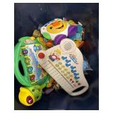 Tote of toys