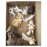 Assorted figurines