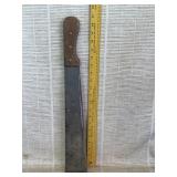 Vintage Wood Handles Machete