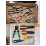 Wire Strippers, Pliers, Snipper
