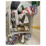 Glue Gun, Corner Braces, Door Knob, Dimmer