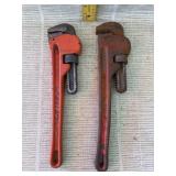 2 Pipe Wrenches