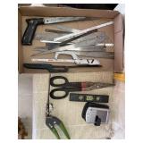 Snippers, Level, Saws, Blades
