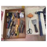 Hammer, Scissors, Screwdrivers, Pliers, Voltage