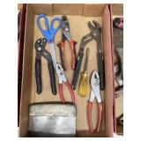 Scissors, Pliers, Screwdriver