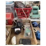 Desk Lamp, Sander, Air Pump, Drill Chuck, Plugs