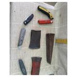 Wedge, Axe Heads, Knives