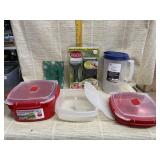 Sistema Microwave Steamer, Pitcher, Miracle