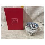 Lenox Holiday Musical Mug With Figures Ice