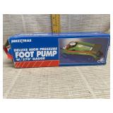 High Pressure Foot Pump with Gauge, Inflating