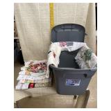 11 Hand Towels with Tote and Lid