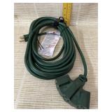 Extension Cord with 3 Plug End