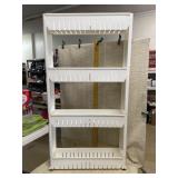 4-Tier Slim Storage Cabinet Organizer - one