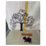 Welcome Sign, Tree Picture Hanger