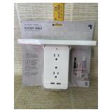 Sharper Image Socket Shelf