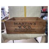 Martinï¿½s Scotch Whisky Wooden Box