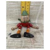 Vintage Humpty Dumpty Jointed Wooden Toy