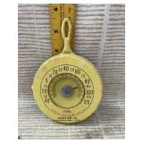 Vintage Metal Thermometer Engels Impl. Co.,