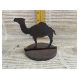 Vintage Metal Camel Silhouette