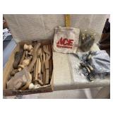 Handles, Tool Bag, Construction Crayons, Wood