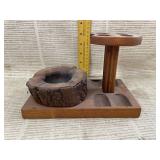 Wooden Tobacco Pipe Rack