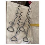 Spiral Tie Out Stakes